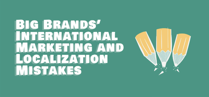 Big brands' localization mistakes