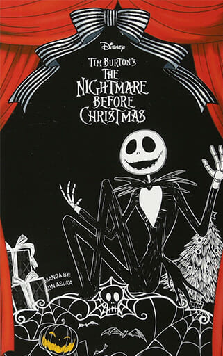 holiday manga - Tim Burton's Nightmare Before Christmas manga