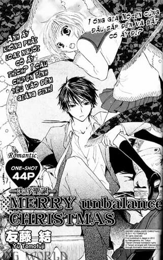 holiday manga - Merry unbalanced Christmas manga