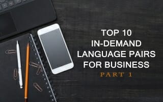 Top language pairs: part 1