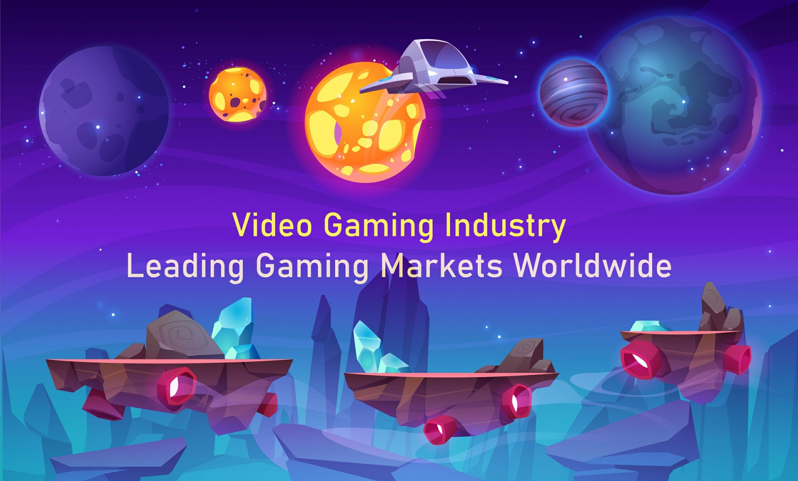 video game industry - leading gaming markets worldwide