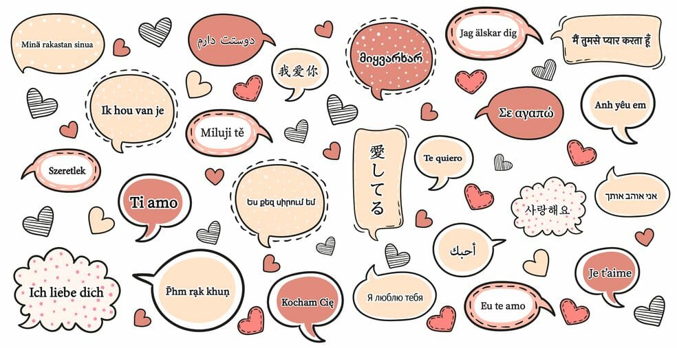 i love you in 25 languages