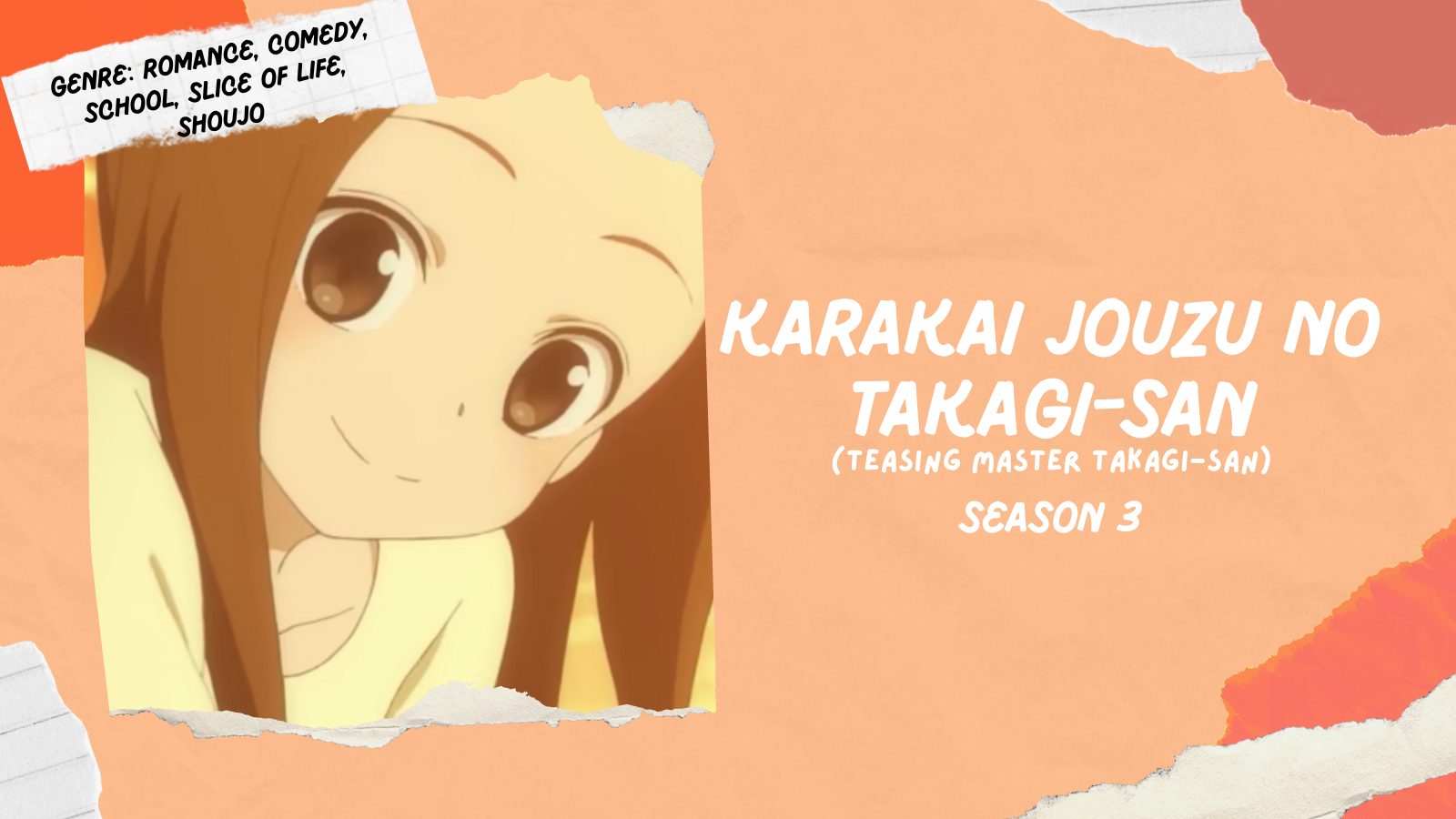 Teasing Master Takagi-San Season 3 Anime