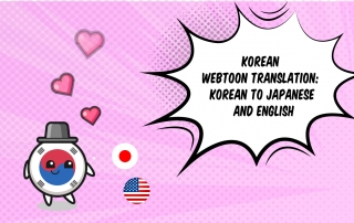 Korean Webtoon Translation - Korean to Japanese and English