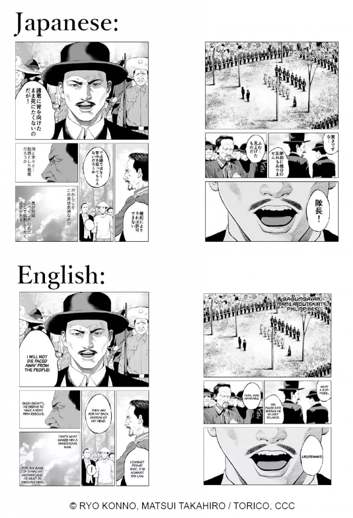 Manga translation manga-rizal