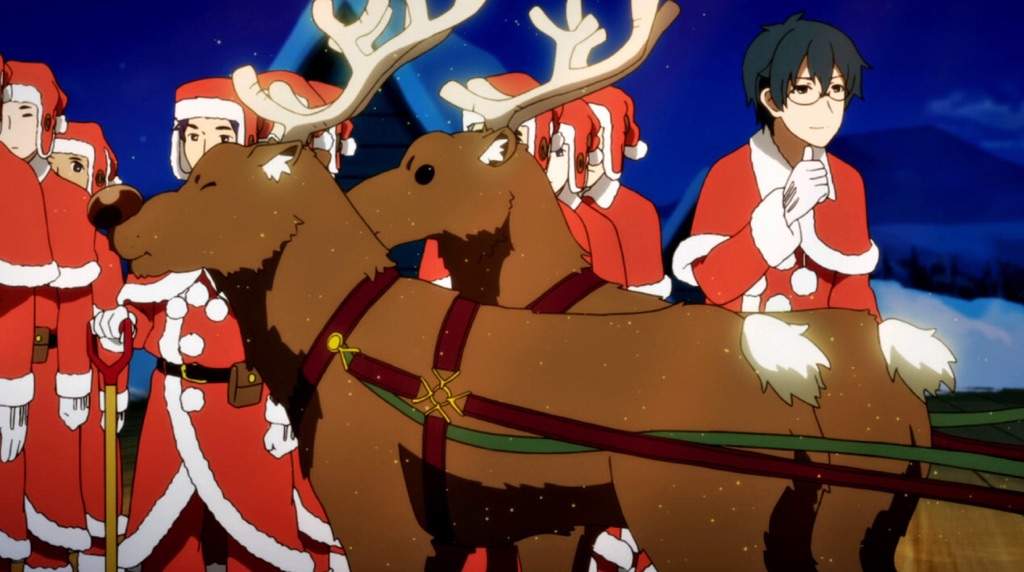 200+] Anime Christmas Background s | Wallpapers.com