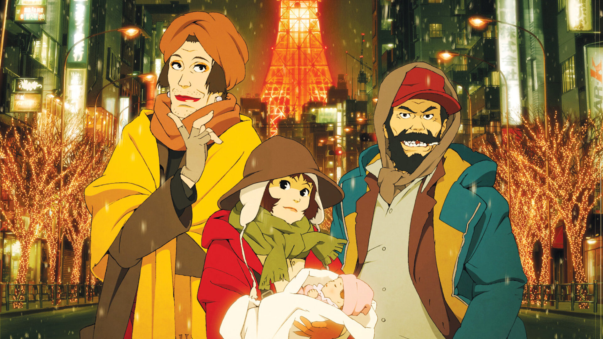 Best Christmas Anime-Tokyo Godfathers