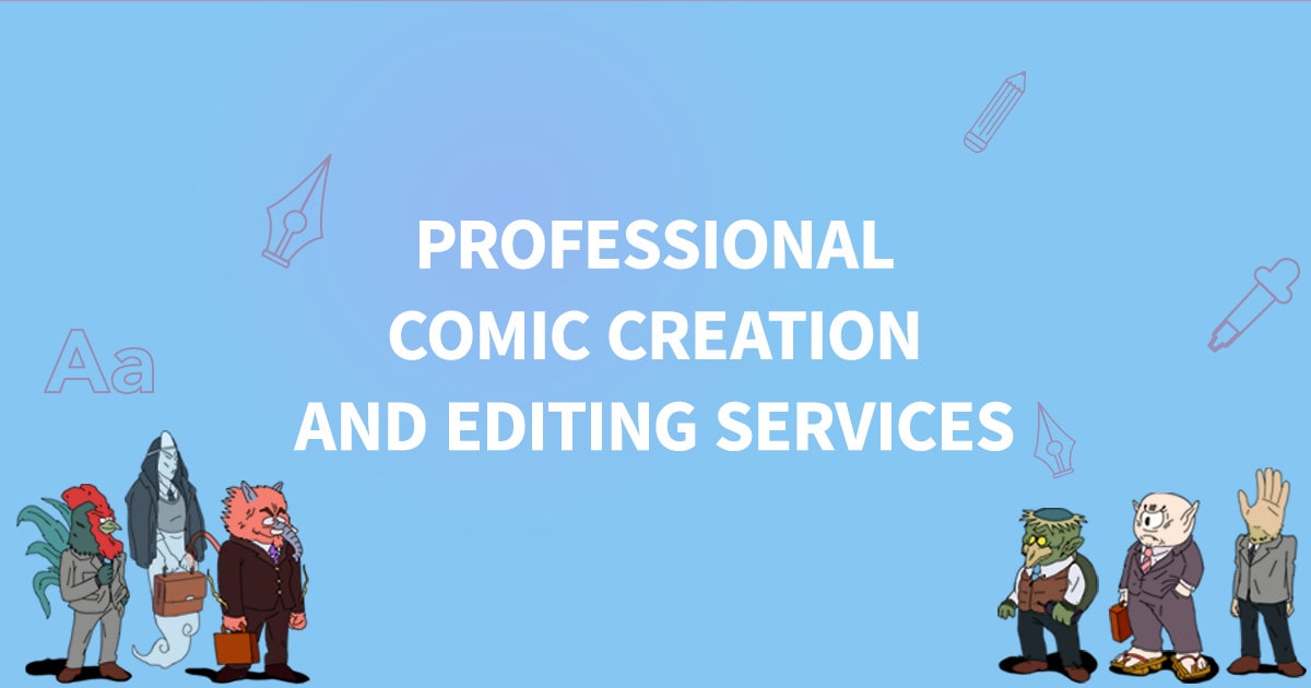 Professional Comic Creation and Editing Services - CCC International