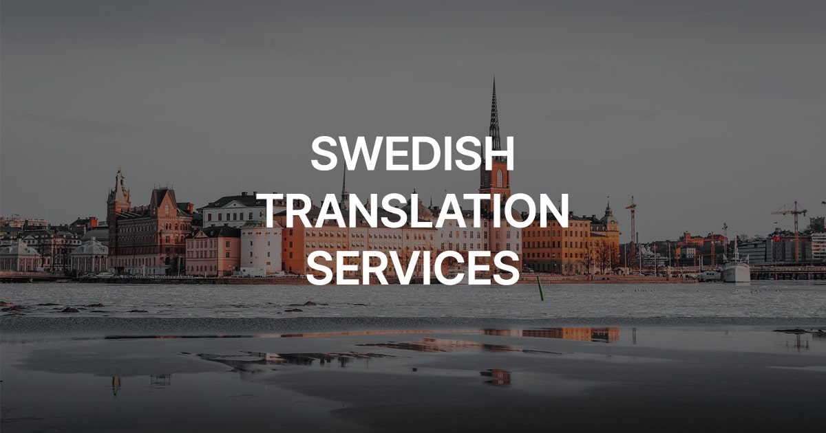Swedish Translation Services CCC International