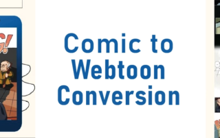 Comic to webtoon conversion