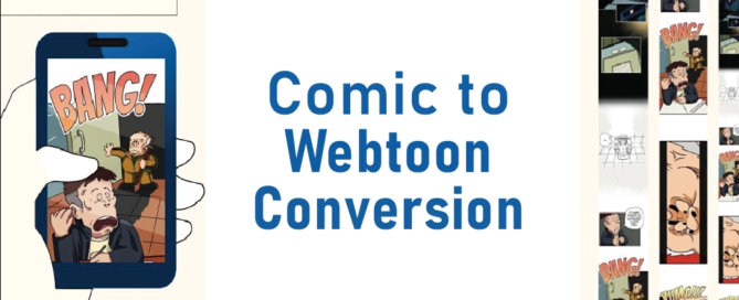 Comic to webtoon conversion