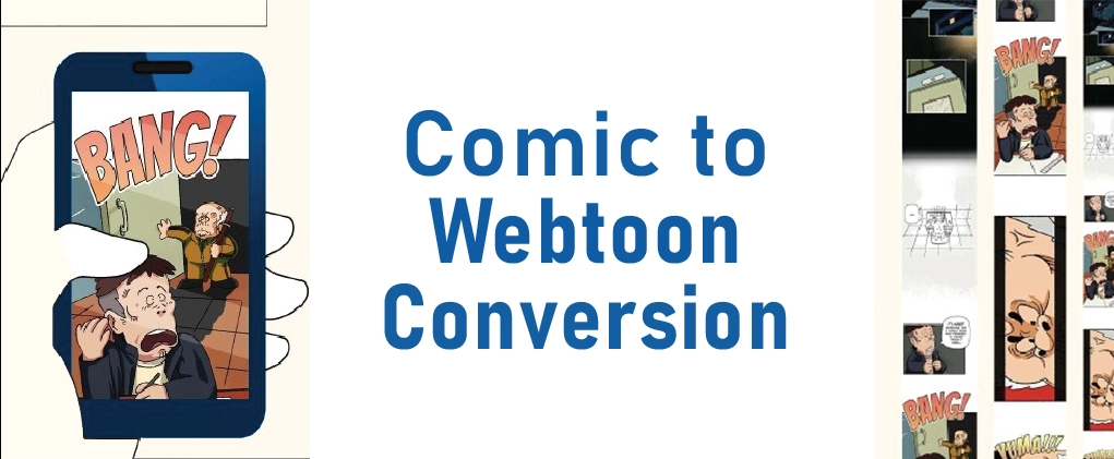 Comic to webtoon conversion