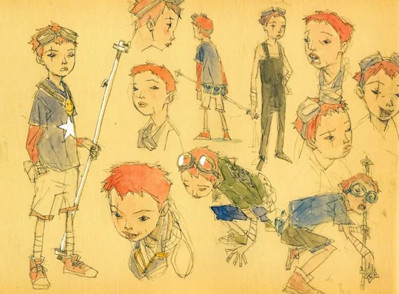 Taiyō Matsumoto - Tekkonkinkreet Concept Art