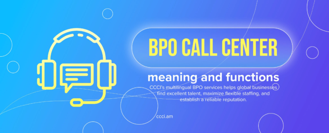 BPO Call Center: Meaning and Functions