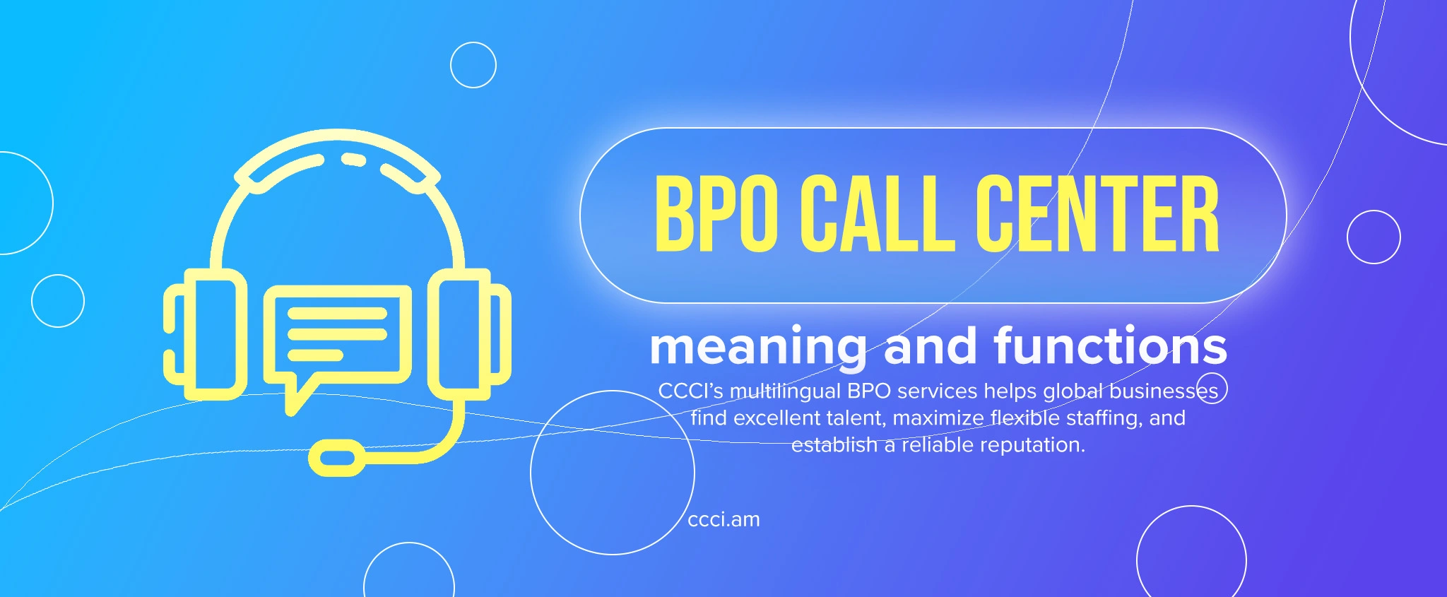 BPO Call Center: Meaning and Functions