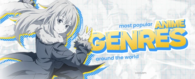 Most Popular Anime Genres Around the World